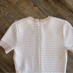 Michael Kors Bodycon Dress Blush Pink MK Logo Preppy XS Stretch Photo 4