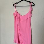 House Of CB 'Marcia' French Pink Ruffle Mini Dress NWOT size L longer Photo 7