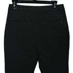 ZARA NWT  Micro Polka Dot Dress Pants Trousers Size 4 Black White 30x27.5 Ankle Photo 3