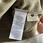 Madewell (Re)sourced Terry Henley Green Sweatshirt Womens Small Photo 6