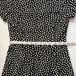 Kate Spade Ponte Spot Dress Black and White Polka Dot Fit and Flare Mini 0 Photo 12