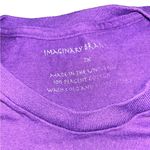 Imaginary brand purple short sleeve Martin tv show shirt size 2x Photo 1