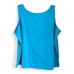 Susan Graver Susan‎ Graver Tank Top 22W Blue Liquid Knit Photo 1