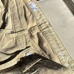 Gap Tan Low Rise Skinny Jeans with ankle zip size 26 hipster vintage 90s Y2K Photo 3