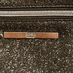 Jones New York Signature Charging Pouch, Sparkly Black Clutch Wristlet Bag Photo 2