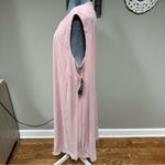 Slny Womens Two-Piece Pink Capelet Jacket Dress Rhinestone Keyhole Neckline Plus 22w Photo 5