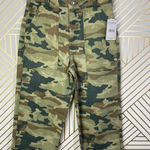 Free People Remy Pant Camo Printed Moss Green Photo 5