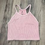 Free People  movement Dusty pink rib knit tank Photo 0