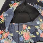 LPA  Button Up Midi Dress in Midnight Roses XL Photo 8