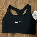 Nike NWT Black Medium Support Non Padded Swoosh 2.0 Sports Bra Size XS Photo 1