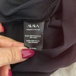 Alala Twisted Back Hooded Tank Black Photo 8