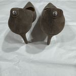 Michael Kors  Taupe Suede Heels Photo 3