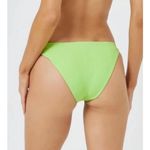 L*Space Bikini Bottom Womens‎ XS Lime Green Camacho Ribbed Beach Summer Y2K NWT Photo 1