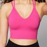 Soma SPORTS BRA PINK  STRAPPY BACK  LONG LINE XS NWT 48.00 Photo 0