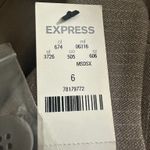 Express Studio Stretch classic corpcore pinstriped single-breasted blazer Size 6 Photo 10