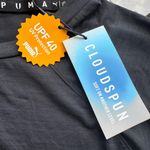 Puma Golf Cloudspun Long Sleeve Curved Hem Top Black Size Large Thumbholes NWT Photo 3