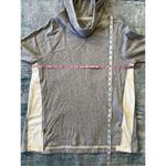 Calvin Klein NWT! Performance Heather Gray White Cowl Neck Pullover Hoodie Small Photo 7