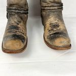 Bed Stu  Cobbler Series Distressed Boots Size 8.5 Cowboy Leather Photo 2