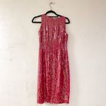 Ralph Lauren Lauren Vintage Silk Sequin Sheath Dress in Pink Size 6 Photo 1