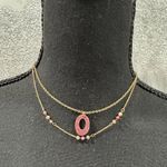 Maurice's Maurice’s 2 Pack Wooden Oval Pendant Layered Necklace Photo 1