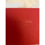 Valentino Garavani Rockstud Leather Card Holder Black Gold Studded Photo 7