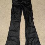 Edikted Black Leather Pants Photo 0