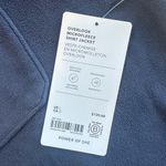 Athleta Overlook Microfleece Shirt Jacket in Navy Blue NWT Photo 7
