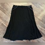 Ted Baker Black Chiffon Skirt Photo 0