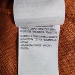 All Worthy Hunter McGrady Mixed Media Sherpa Jacket Size XXS Terra Cotta Sweater Red Photo 7