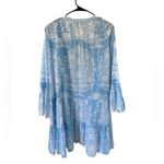 Tuckernuck JULIET DUNN Pastel Blue Palladio Flared Sleeve Dress Size XL Photo 2