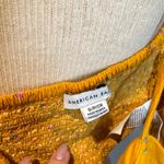 American Eagle Outfitters Mustard Floral Mini Skirt and shirt set Photo 2