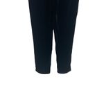 Vince Trouser Pants Velvet Single Pleat Elastic Waist Pull On Black Size Small Photo 11