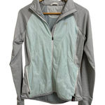 New Balance  women's aqua windbreaker jacket‎ Small Photo 0