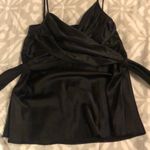 Diane Von Furstenberg  Silk Black Tank Top Size 6 Photo 3