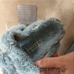 Papillio by Birkenstock Fuzzy Blue Sandals Sz 37 NWT Photo 3