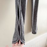 Free People FP Movement Infinity Cutout Crop Leggings in Heather Grey, Sz Small Gray Photo 7