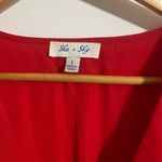 Francesca's Red Top Photo 1