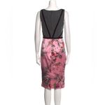 Dolce & Gabbana 100% Authentic  Floral Pink Silk Print Midi Length skirt IT 44 Photo 9