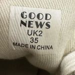 Good News Black Canvas High Top Platform Sneakers 5 Photo 7