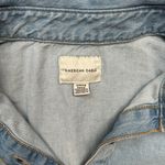 American Eagle  Outfitters Blue Denim Buttoned A-Line Dress Photo 3