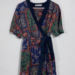 ZARA Kimono Style Printed Wrap Dress Photo 0