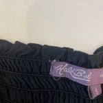 Hale Bob Black White Delicate Slip Dress Lace EUC Sz Sm Surplice V-Neck Line Photo 6