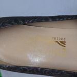 Salvatore Ferragamo Womens Classic Pump Heel Black Leather Abstract Slip On 6.5B Photo 8