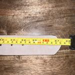 Xhilaration Leather Embroidered Floral Belt Women Size M Gray Casual Boho Chic Photo 4