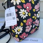 Kate Spade Blue Floral Printed Darcy Bucket Bag Photo 3