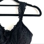 Aeropostale  Black Classic Lace Bralette Adjustable M Photo 5
