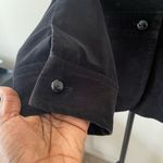 Talbots  Velvet Blazer Single Breasted Size 10 Dark Academia Goth Office Siren Photo 9