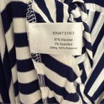 Boston Proper  Womens Striped Tank Maxi Navy White Lined Stripe Long Dress XL Photo 4