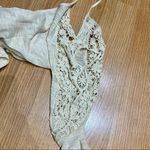 Poof! Lace sleeve cold shoulder top Photo 3