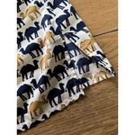 Maggie Barnes Maggie‎ Barnes Size 34W Short Sleeve Blouse Polyester Lightweight Career Artsy Photo 5